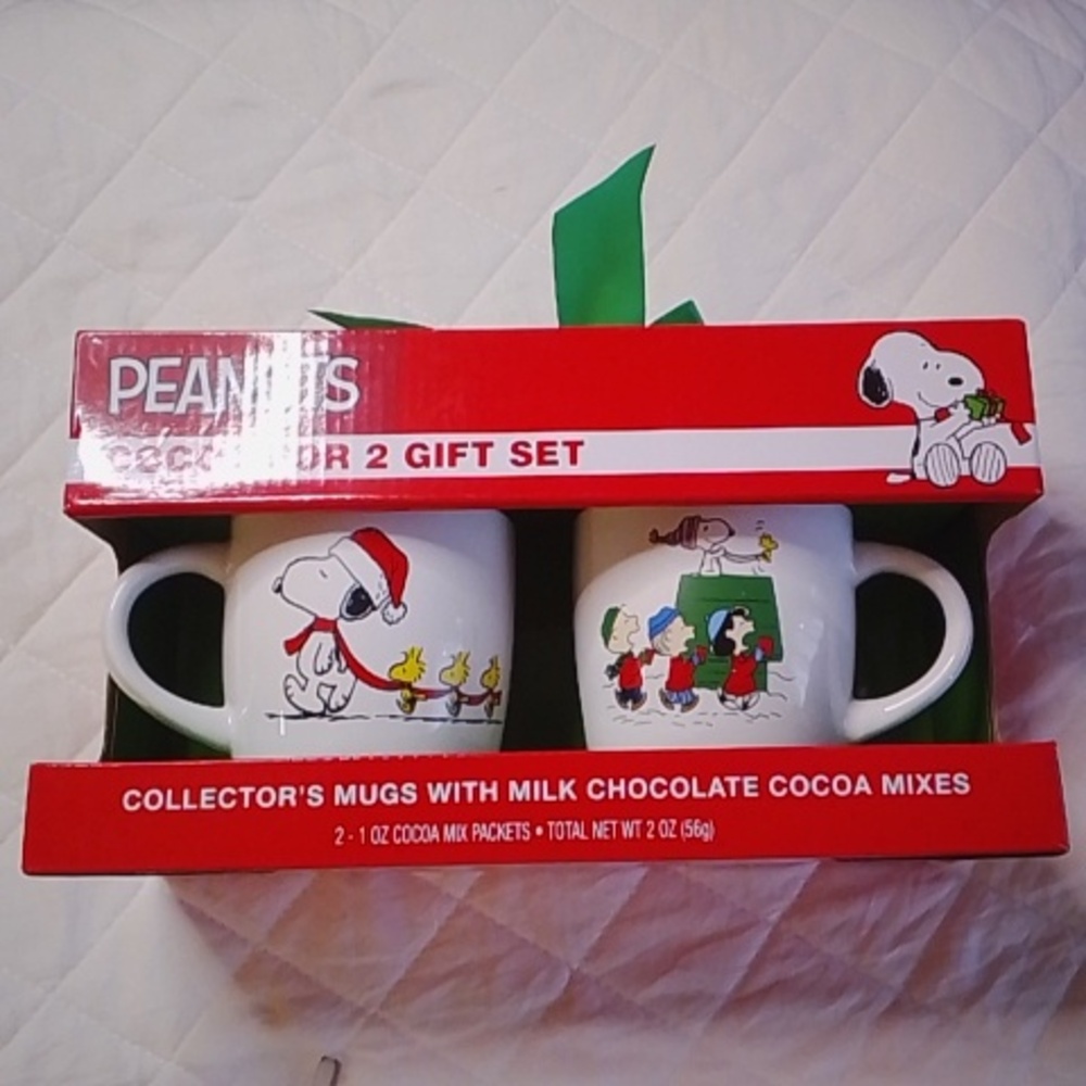 Peanuts Snoopy Coffee Mug Set
